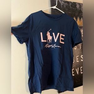 Polo Ralph Lauren Pink Pony Live Love Tee